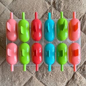 Colorful Ice Pop Molds